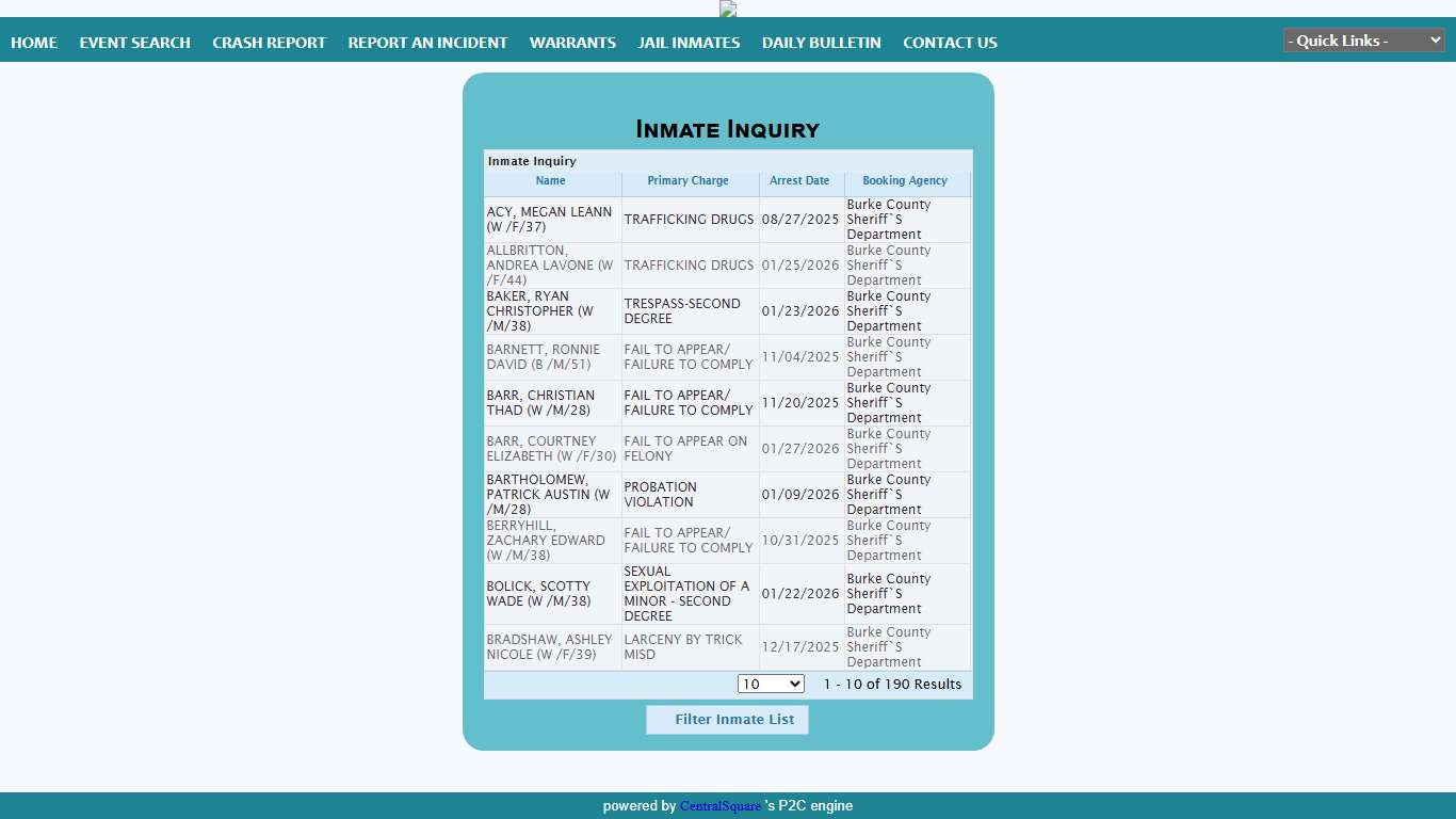 Morganton Department Public Safety P2C